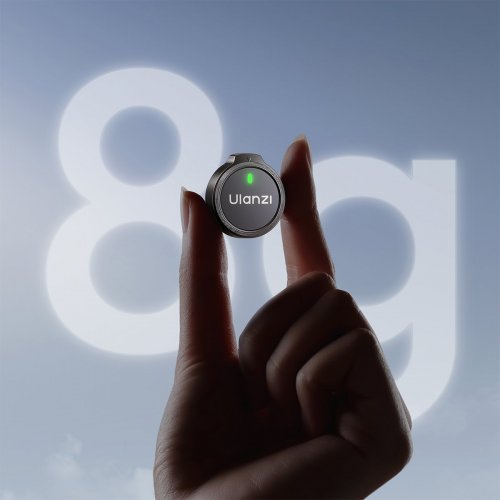 Петличний мікрофон Ulanzi A21 Wireless Microphone USB Type-C (A053 A21) Black купити в Україні: Київ, Львів, Хмельницький, Тернопіль, Івано-Франківськ | Низька ціна, відгуки, характеристики від TELEMART фото