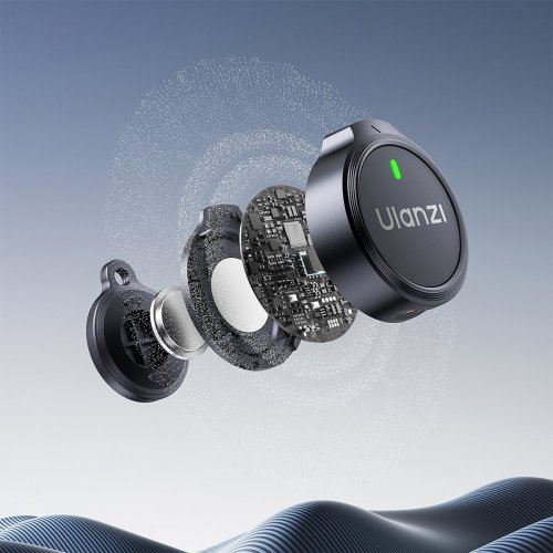 Петличний мікрофон Ulanzi A21 Wireless Microphone USB Type-C (A053 A21) Black купити в Україні: Київ, Львів, Хмельницький, Тернопіль, Івано-Франківськ | Низька ціна, відгуки, характеристики від TELEMART фото