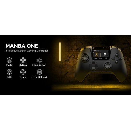 Геймпад Manba One Ver 2 Black купить в Украине: Киев, Днепр, Харьков, Одесса  | Низкая цена, отзывы, характеристики от TELEMART фото