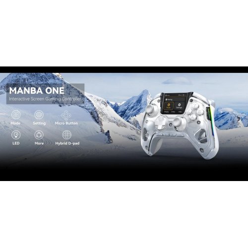 Геймпад Manba One Ver 2 White купить в Украине: Киев, Днепр, Харьков, Одесса  | Низкая цена, отзывы, характеристики от TELEMART фото