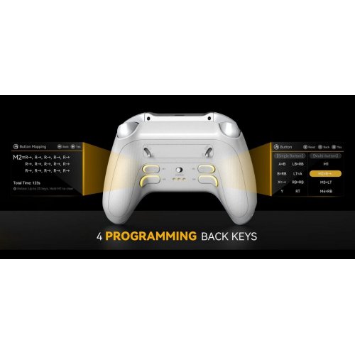Геймпад Manba One Ver 2 White купить в Украине: Киев, Днепр, Харьков, Одесса  | Низкая цена, отзывы, характеристики от TELEMART фото