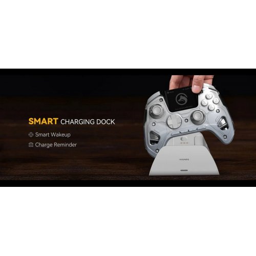 Геймпад Manba One Ver 2 White купить в Украине: Киев, Днепр, Харьков, Одесса  | Низкая цена, отзывы, характеристики от TELEMART фото