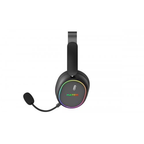 Уцінка навушники HATOR Phoenix 2 Wireless (ESH40) Black (Розкрита упаковка, 866329) купити в Україні: Київ, Львів, Хмельницький, Тернопіль, Івано-Франківськ | Низька ціна, відгуки, характеристики від TELEMART фото