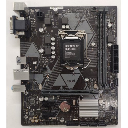 Материнська плата Asus PRIME H310M-K R2.0 (s1151-V2, Intel H310) (Відновлено продавцем, 866348) купити в Україні: Київ, Львів, Хмельницький, Тернопіль, Івано-Франківськ | Перевірка сумісності, низька ціна, відгуки, характеристики від TELEMART фото