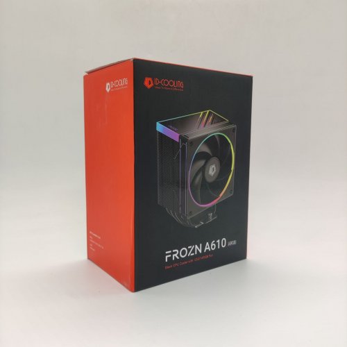 Кулер ID-Cooling Frozn A610 ARGB (FROZN A610 ARGB) (Відновлено продавцем, 866354) купити в Україні: Київ, Львів, Хмельницький, Тернопіль, Івано-Франківськ | Перевірка сумісності, низька ціна, відгуки, характеристики від TELEMART фото