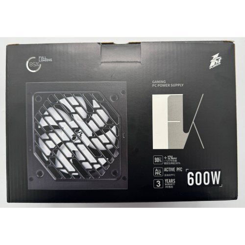 Блок живлення 1stPlayer PS-600FK 600W (FK-600-BK-EU) (Відновлено продавцем, 866373) купити в Україні: Київ, Львів, Хмельницький, Тернопіль, Івано-Франківськ | Перевірка сумісності, низька ціна, відгуки, характеристики від TELEMART фото
