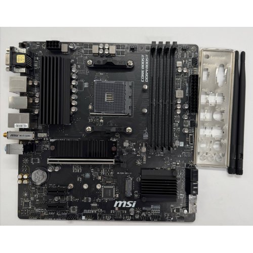 Материнская плата MSI B550M PRO-VDH WIFI (sAM4, AMD B550) (Восстановлено продавцом, 866377) купить в Украине: Киев, Днепр, Харьков, Одесса  | Проверка совместимости, низкая цена, отзывы, характеристики от TELEMART фото