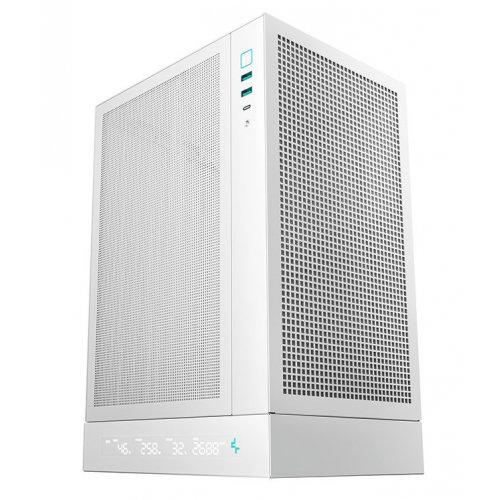 Корпус Deepcool CH170 Digital без БЖ (R-CH170-WHNPI0D-G-1) White (Стан нового, 866385) купити в Україні: Київ, Львів, Хмельницький, Тернопіль, Івано-Франківськ | Перевірка сумісності, низька ціна, відгуки, характеристики від TELEMART фото