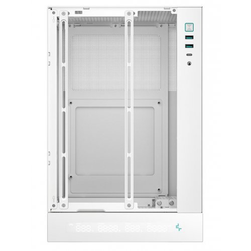 Корпус Deepcool CH170 Digital без БЖ (R-CH170-WHNPI0D-G-1) White (Стан нового, 866385) купити в Україні: Київ, Львів, Хмельницький, Тернопіль, Івано-Франківськ | Перевірка сумісності, низька ціна, відгуки, характеристики від TELEMART фото