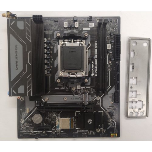 Материнская плата Maxsun Challenger B650M WIFI (sAM5, AMD B650) (Восстановлено продавцом, 866386) купить в Украине: Киев, Днепр, Харьков, Одесса  | Проверка совместимости, низкая цена, отзывы, характеристики от TELEMART фото