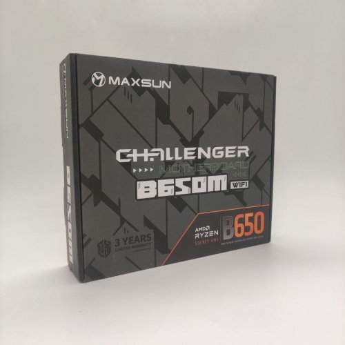 Материнская плата Maxsun Challenger B650M WIFI (sAM5, AMD B650) (Восстановлено продавцом, 866386) купить в Украине: Киев, Днепр, Харьков, Одесса  | Проверка совместимости, низкая цена, отзывы, характеристики от TELEMART фото