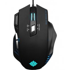 Уценка мышка GamePro Storm (GM247) Black (Повреждена упаковка, 866419) / 2400 DPI