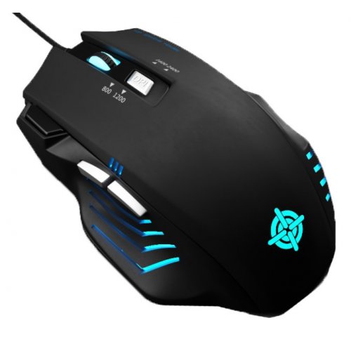 Уценка мышка GamePro Storm (GM247) Black (Повреждена упаковка, 866419) купить в Украине: Киев, Днепр, Харьков, Одесса  | Низкая цена, отзывы, характеристики от TELEMART фото