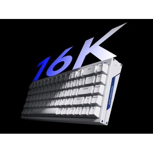 Клавіатура MCHOSE Ace 68 Turbo RGB Gateron Magnetic Jade Pro Switch (HW-ACE68TURBO-11) Nova White купити в Україні: Київ, Львів, Хмельницький, Тернопіль, Івано-Франківськ | Низька ціна, відгуки, характеристики від TELEMART фото