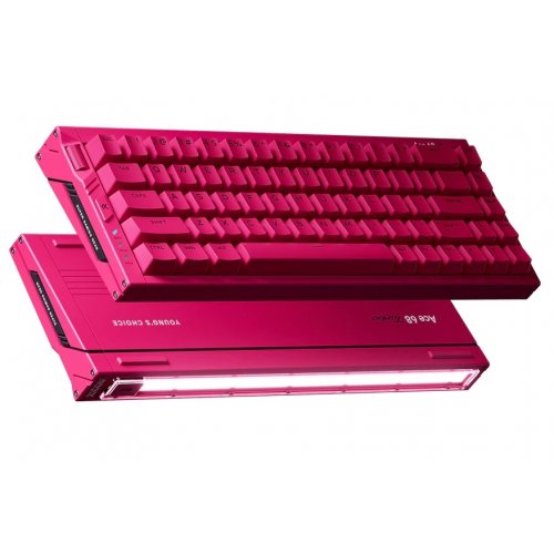Клавіатура MCHOSE Ace 68 Turbo RGB Mount Tai Magnetic Switch GT (MC-ACE68TURBO-8) Berry Red купити в Україні: Київ, Львів, Хмельницький, Тернопіль, Івано-Франківськ | Низька ціна, відгуки, характеристики від TELEMART фото