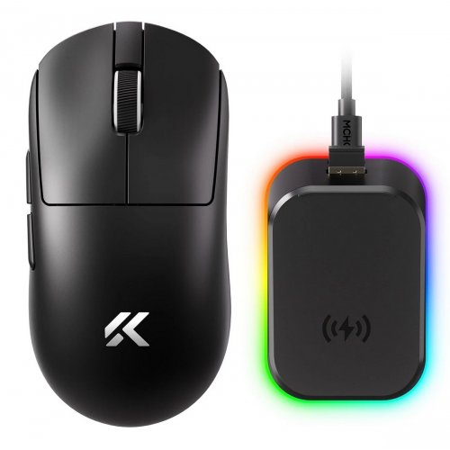 Мышка MCHOSE A7 V2 Ultra Plus Wireless (MC-A7V2-12) Black купить в Украине: Киев, Днепр, Харьков, Одесса  | Низкая цена, отзывы, характеристики от TELEMART фото