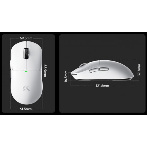 Мышка MCHOSE A5 V3 Ultra Wireless (MC-A5V3-1) Berry Red купить в Украине: Киев, Днепр, Харьков, Одесса  | Низкая цена, отзывы, характеристики от TELEMART фото