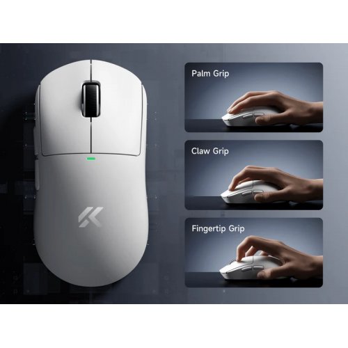 Мышка MCHOSE A5 V3 Ultra Wireless (MC-A5V3-2) White купить в Украине: Киев, Днепр, Харьков, Одесса  | Низкая цена, отзывы, характеристики от TELEMART фото