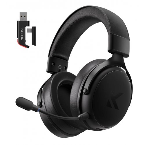 Наушники MCHOSE V9 Pro Wireless (HW-V9-2) Steel Black купить в Украине: Киев, Днепр, Харьков, Одесса  | Низкая цена, отзывы, характеристики от TELEMART фото