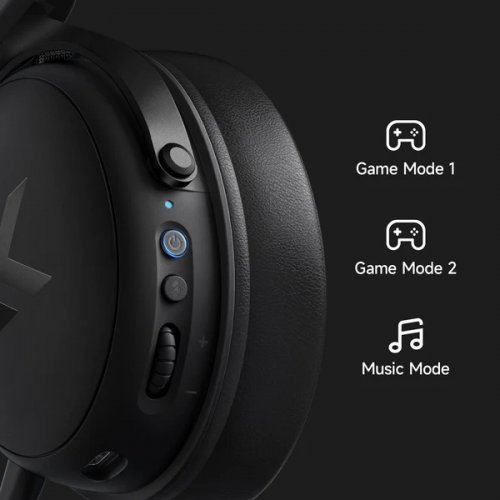 Наушники MCHOSE V9 Pro Wireless (HW-V9-2) Steel Black купить в Украине: Киев, Днепр, Харьков, Одесса  | Низкая цена, отзывы, характеристики от TELEMART фото