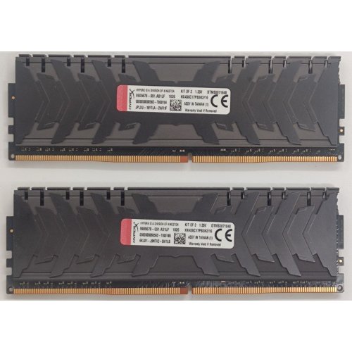 Озу Kingston DDR4 16GB (2x8GB) 3600Mhz HyperX Predator (HX436C17PB3K2/16) (Восстановлено продавцом, 866532) купить в Украине: Киев, Днепр, Харьков, Одесса  | Проверка совместимости, низкая цена, отзывы, характеристики от TELEMART фото