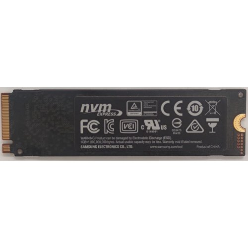 Ssd-диск Samsung 970 EVO V-NAND MLC 500GB M.2 (2280 PCI-E) (MZ-V7E500BW) (Восстановлено продавцом, 866537) купить в Украине: Киев, Днепр, Харьков, Одесса  | Проверка совместимости, низкая цена, отзывы, характеристики от TELEMART фото