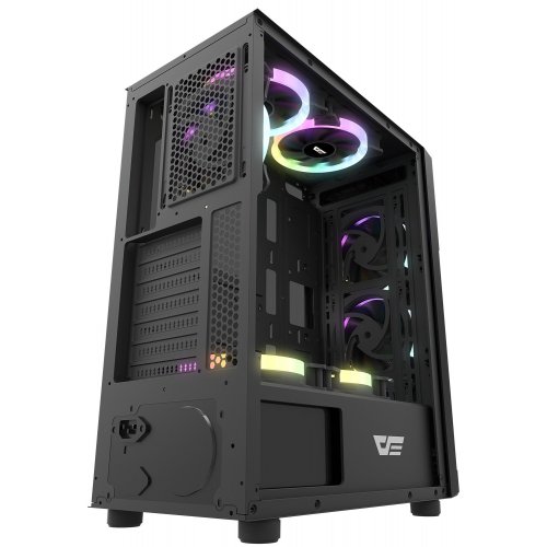 Корпус DarkFlash Pollux без БП Black (Восстановлено продавцом, 866539) купить в Украине: Киев, Днепр, Харьков, Одесса  | Проверка совместимости, низкая цена, отзывы, характеристики от TELEMART фото