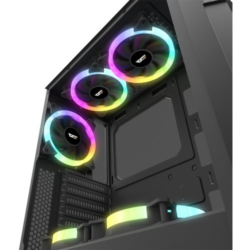 Корпус DarkFlash Pollux без БП Black (Восстановлено продавцом, 866539) купить в Украине: Киев, Днепр, Харьков, Одесса  | Проверка совместимости, низкая цена, отзывы, характеристики от TELEMART фото