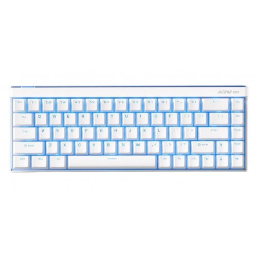 Клавіатура MCHOSE Ace 68 Air RGB HE Mount Tai Magnetic Switch GT (MC-ACE68AIR-9) Snow White купити в Україні: Київ, Львів, Хмельницький, Тернопіль, Івано-Франківськ | Низька ціна, відгуки, характеристики від TELEMART фото