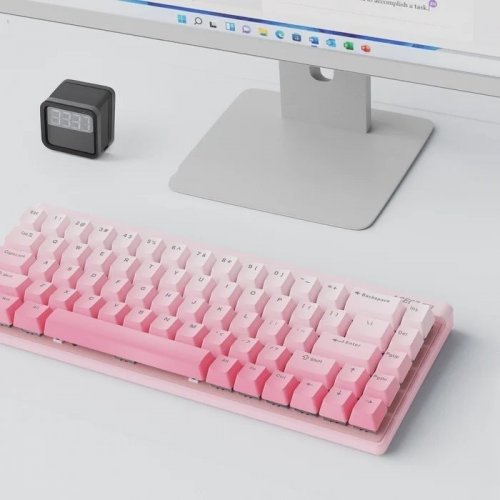 Клавіатура MCHOSE Ace 68 Air RGB HE Mount Tai Magnetic Switch GT (MC-ACE68AIR-9) Snow White купити в Україні: Київ, Львів, Хмельницький, Тернопіль, Івано-Франківськ | Низька ціна, відгуки, характеристики від TELEMART фото