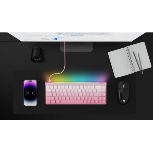 Клавіатура MCHOSE Ace 68 Air RGB HE Mount Tai Magnetic Switch GT (MC-ACE68AIR-10) Aurora Black купити в Україні: Київ, Львів, Хмельницький, Тернопіль, Івано-Франківськ | Низька ціна, відгуки, характеристики від TELEMART фото