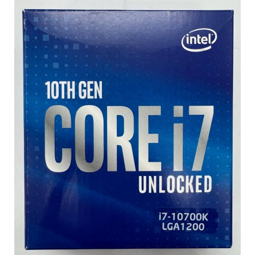 Процесор Intel Core i7-10700K 3.8(5.1)GHz 16MB s1200 Box (BX8070110700K) (Відновлено продавцем, 866567) купити в Україні: Київ, Львів, Хмельницький, Тернопіль, Івано-Франківськ | Перевірка сумісності, низька ціна, відгуки, характеристики від TELEMART фото