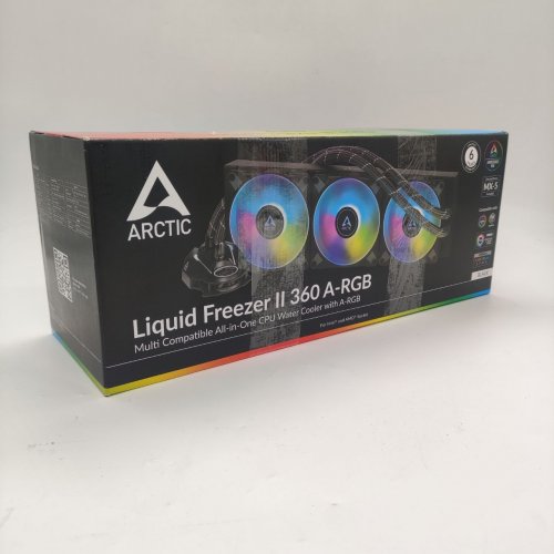 Готовая сво Arctic Liquid Freezer II 360 A-RGB (ACFRE00101A) (Восстановлено продавцом, 866618) купить в Украине: Киев, Днепр, Харьков, Одесса  | Проверка совместимости, низкая цена, отзывы, характеристики от TELEMART фото
