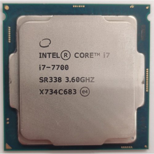 Процесор Intel Core i7-7700 3.6(4.2)GHz 8MB s1151 Tray (CM8067702868314) (Відновлено продавцем, 866633) купити в Україні: Київ, Львів, Хмельницький, Тернопіль, Івано-Франківськ | Перевірка сумісності, низька ціна, відгуки, характеристики від TELEMART фото