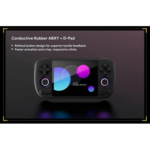 Уценка портативная игровая консоль AYANEO Pocket AIR Mini Helio G90T/3GB/64GB Retro White (Вскрытая упаковка, 866641) купить в Украине: Киев, Днепр, Харьков, Одесса  | Низкая цена, отзывы, характеристики от TELEMART фото