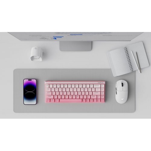 Уцінка клавіатура MCHOSE Ace 68 Air RGB Mount Tai Magnetic Switch GT (MC-ACE68AIR-9-UA) Snow White (Розкрита упаковка, 866642) купити в Україні: Київ, Львів, Хмельницький, Тернопіль, Івано-Франківськ | Низька ціна, відгуки, характеристики від TELEMART фото