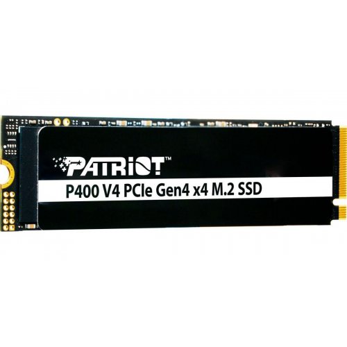 SSD-диск Patriot P400 V4 1TB M.2 (2280 PCI-E) NVMe x4 (P400VP1TBM28H) купить в Украине: Киев, Днепр, Харьков, Одесса  | Проверка совместимости, низкая цена, отзывы, характеристики от TELEMART фото