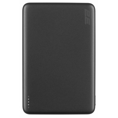 Powerbank 2E Slim Wireless QI 10000mAh 20W (2E-PB1011-GREY) Grey купити в Україні: Київ, Львів, Хмельницький, Тернопіль, Івано-Франківськ | Низька ціна, відгуки, характеристики від TELEMART фото