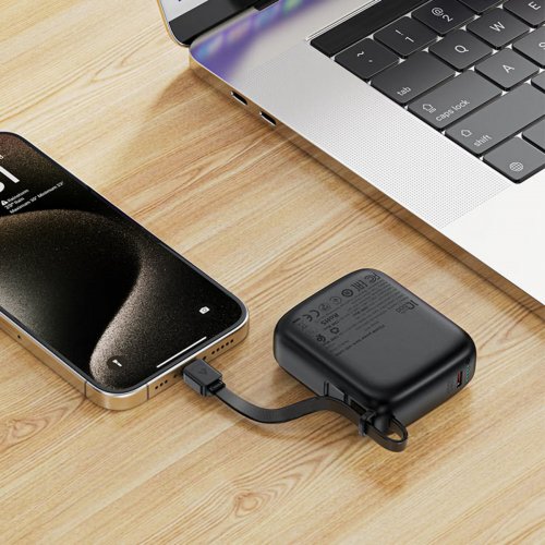 Powerbank Acefast M15 10000mAh 20W (6974316283973) Black купити в Україні: Київ, Львів, Хмельницький, Тернопіль, Івано-Франківськ | Низька ціна, відгуки, характеристики від TELEMART фото
