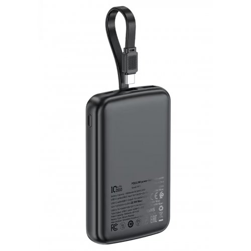 Powerbank Acefast M13 10000mAh 22.5W (6974316283959) Black купити в Україні: Київ, Львів, Хмельницький, Тернопіль, Івано-Франківськ | Низька ціна, відгуки, характеристики від TELEMART фото