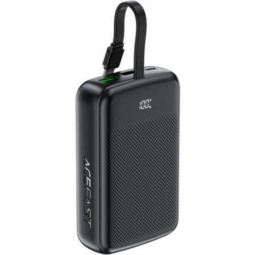 Powerbank Acefast M14 20000mAh 22.5W (6974316283966) Black купити в Україні: Київ, Львів, Хмельницький, Тернопіль, Івано-Франківськ | Низька ціна, відгуки, характеристики від TELEMART фото