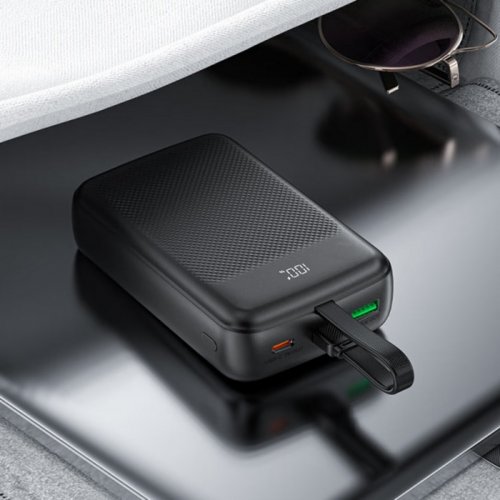 Powerbank Acefast M14 20000mAh 22.5W (6974316283966) Black купити в Україні: Київ, Львів, Хмельницький, Тернопіль, Івано-Франківськ | Низька ціна, відгуки, характеристики від TELEMART фото