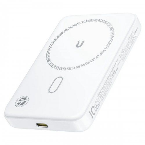 Powerbank Acefast M26 Magnetic Wireless 10000mAh 20W (6974316285212) White купити в Україні: Київ, Львів, Хмельницький, Тернопіль, Івано-Франківськ | Низька ціна, відгуки, характеристики від TELEMART фото