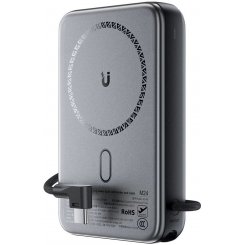 Powerbank Acefast M24 Magnetic Wireless 10000mAh 22.5W (6974316284871) Metal Gray