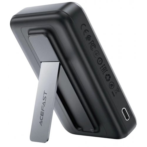 Powerbank Acefast M24 Magnetic Wireless 10000mAh 22.5W (6974316284871) Metal Gray купить в Украине: Киев, Днепр, Харьков, Одесса  | Низкая цена, отзывы, характеристики от TELEMART фото