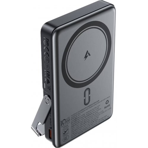 Powerbank Acefast M17 Magnetic Wireless 10000mAh 22.5W (6974316284000) Black купити в Україні: Київ, Львів, Хмельницький, Тернопіль, Івано-Франківськ | Низька ціна, відгуки, характеристики від TELEMART фото