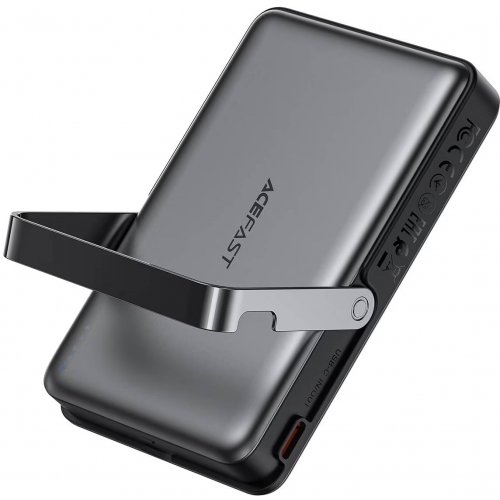 Powerbank Acefast M17 Magnetic Wireless 10000mAh 22.5W (6974316284000) Black купити в Україні: Київ, Львів, Хмельницький, Тернопіль, Івано-Франківськ | Низька ціна, відгуки, характеристики від TELEMART фото