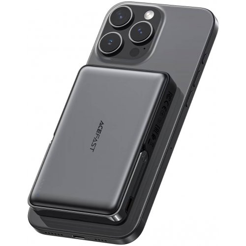 Powerbank Acefast M17 Magnetic Wireless 10000mAh 22.5W (6974316284000) Black купити в Україні: Київ, Львів, Хмельницький, Тернопіль, Івано-Франківськ | Низька ціна, відгуки, характеристики від TELEMART фото