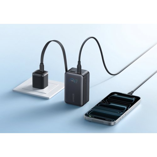 Powerbank Anker Nano 10000mAh 45W (A1638H11) Black купить в Украине: Киев, Днепр, Харьков, Одесса  | Низкая цена, отзывы, характеристики от TELEMART фото
