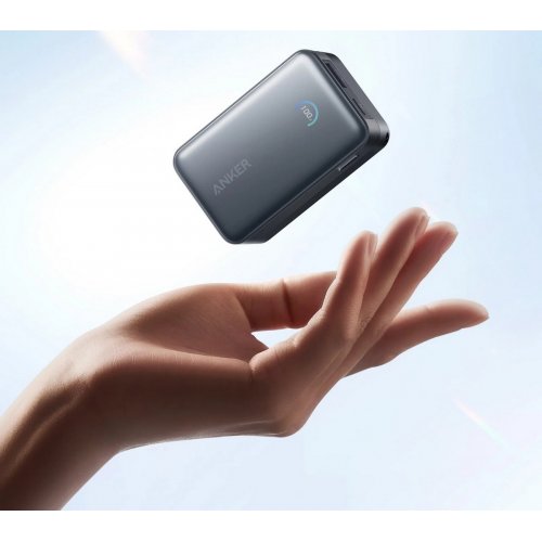 Powerbank Anker Nano 10000mAh 45W (A1638H11) Black купить в Украине: Киев, Днепр, Харьков, Одесса  | Низкая цена, отзывы, характеристики от TELEMART фото